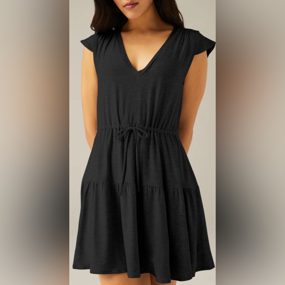 Beyond Yoga Featherweight Out & About Mini Dress sz L.